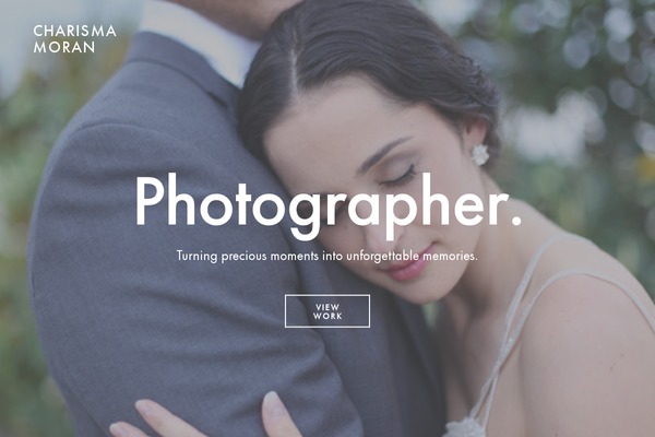 Prophoto4 theme site design template sample