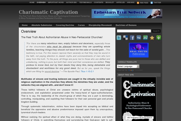 charismatic-captivation.com site used Blackshade
