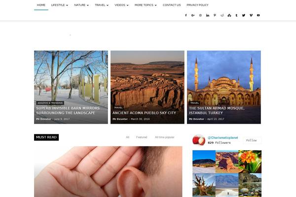 Site using Makestories-helper plugin