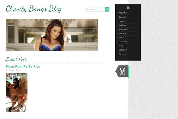 LeatherDiary theme site design template sample