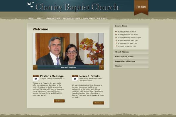 Wpchurch theme site design template sample