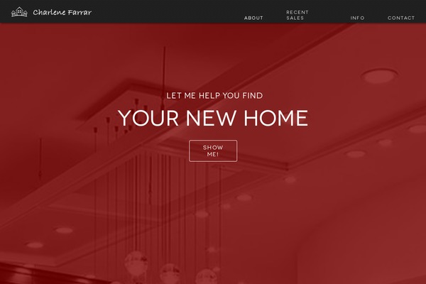 Charlene theme site design template sample