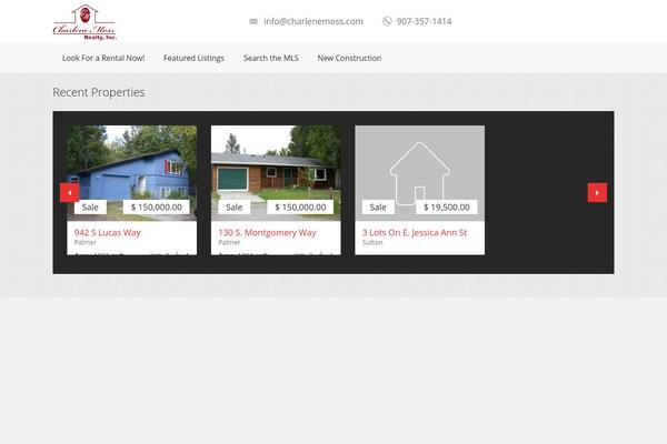 Realia theme site design template sample