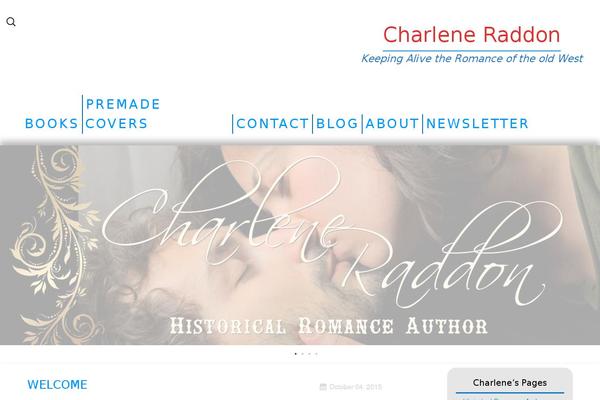 Blue Scenery theme site design template sample