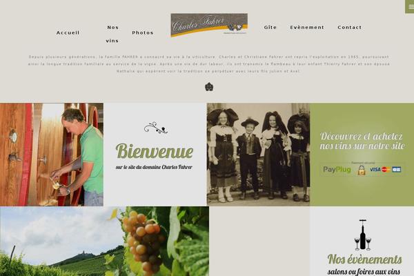 Wine theme site design template sample