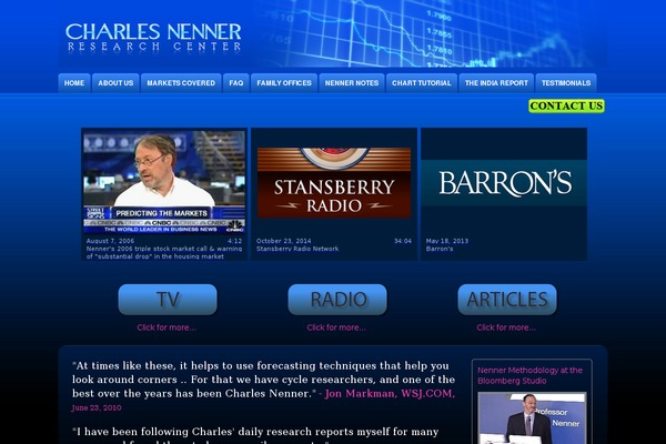 charlesnenner.com site used Charlesnenner