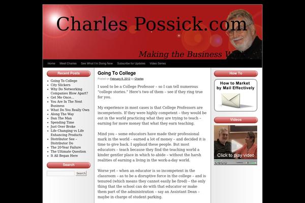 Thirty Ten theme site design template sample