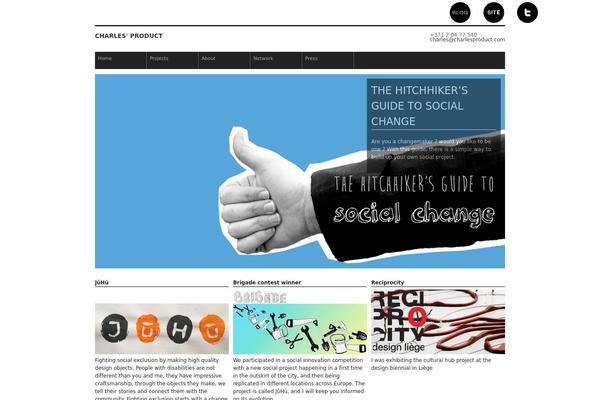 F8-static theme site design template sample