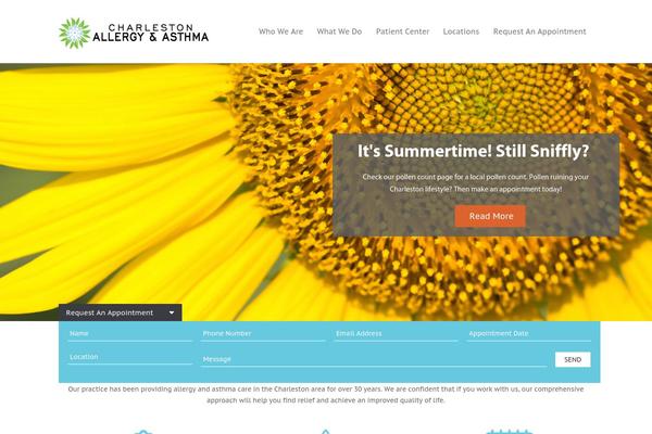 Medical-theme theme site design template sample