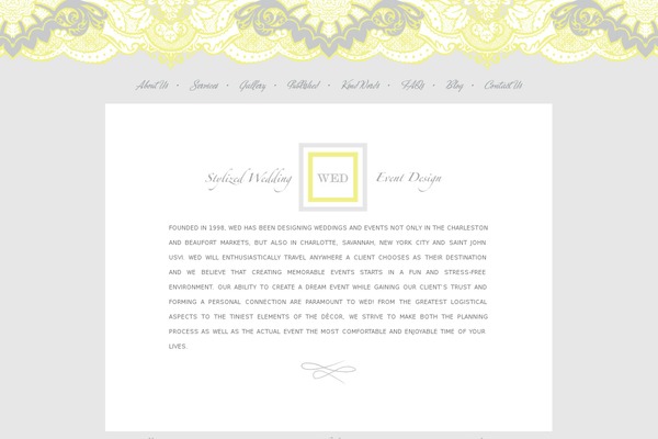 charlestonevent.com site used Wed