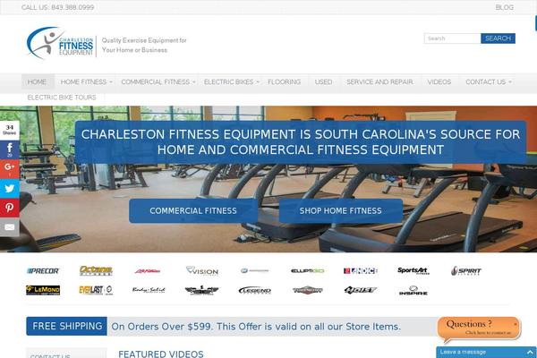 charlestonfitnessequipment.com site used Mj-simple
