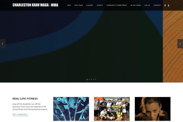 Story theme site design template sample