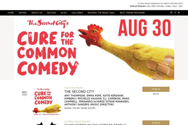 charlestonmusichall.com site used Fpc-main