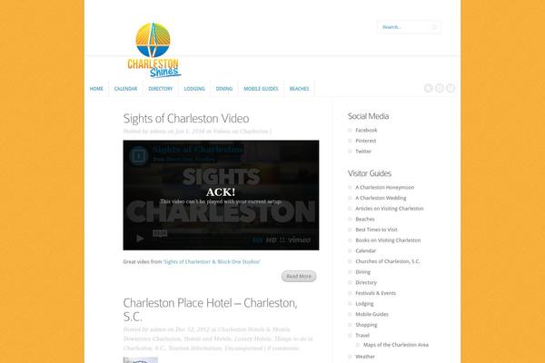 charlestonshines.com site used Trim