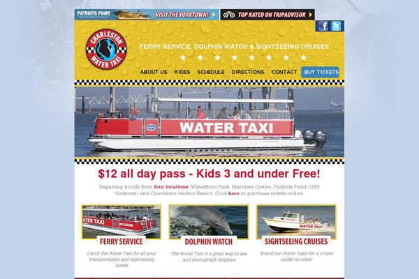 charlestonwatertaxi.com site used Watertaxi