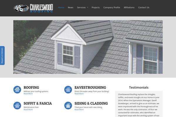 Volts theme site design template sample