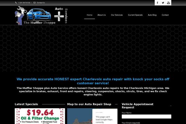 Envision theme site design template sample