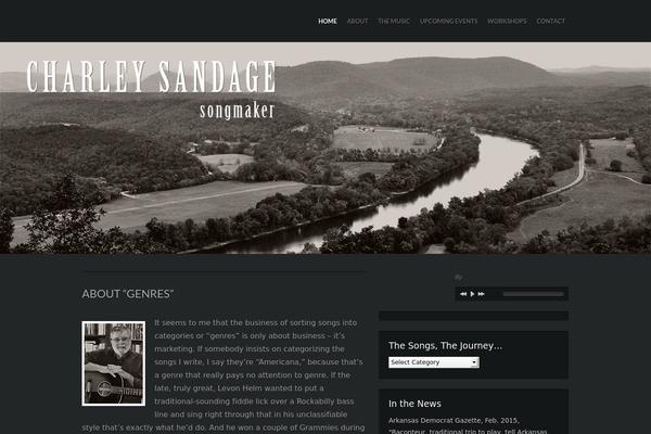 Music theme site design template sample
