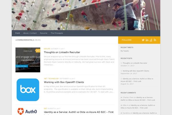 Site using Print-my-blog plugin