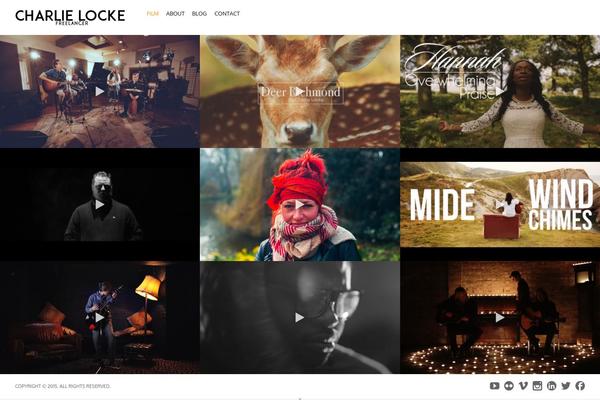 Heat theme site design template sample