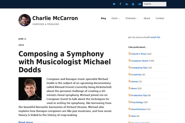 Site using Category-rss-widget-menu plugin