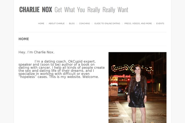 Bigbang theme site design template sample