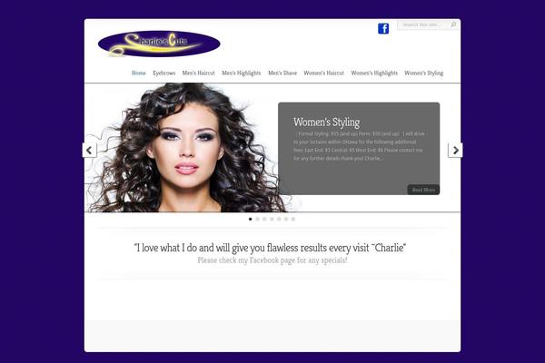 Chameleon theme site design template sample