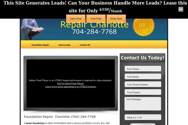 charlottefoundationpros.com site used Rockstarleadtheme-v2-4
