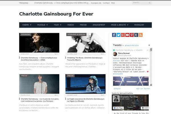 Unspoken theme site design template sample