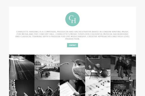 Crush theme site design template sample
