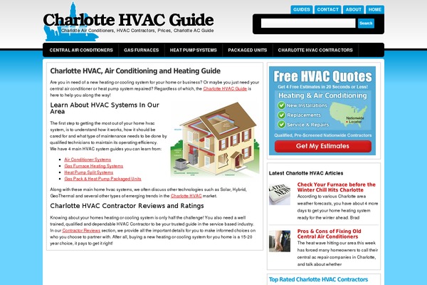 charlottehvacguide.com site used Hvac