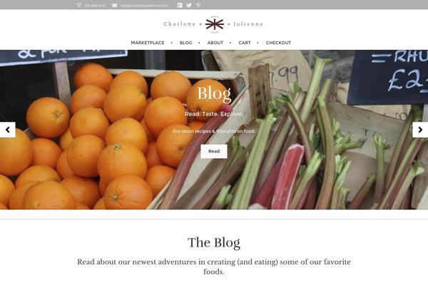 Store theme site design template sample