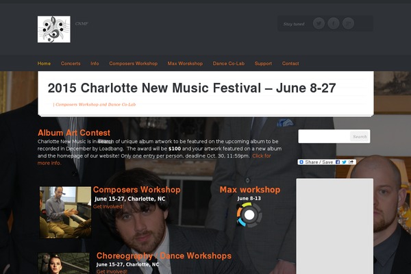 Eventor theme site design template sample