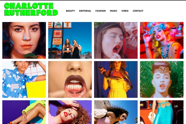Fluxus theme site design template sample