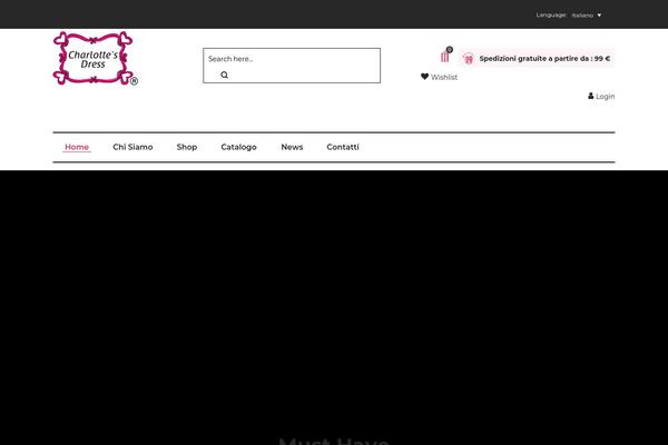 Veera theme site design template sample