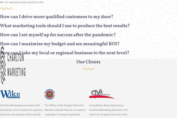 charltonmarketing.com site used Charltonmarketing