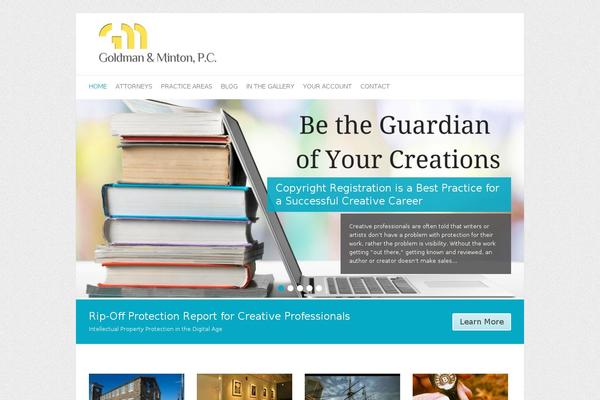 Attitude Child theme site design template sample
