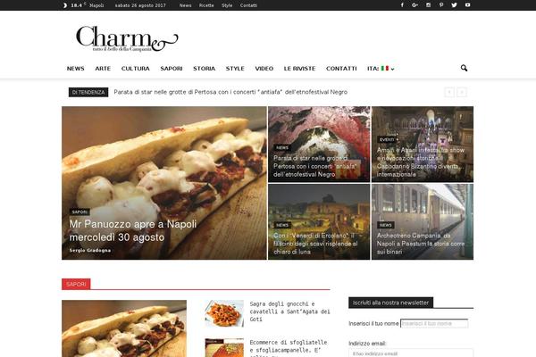 Newspaper Child theme site design template sample