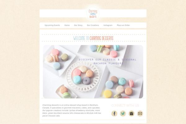 Custom Community theme site design template sample