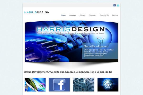Andrina theme theme site design template sample