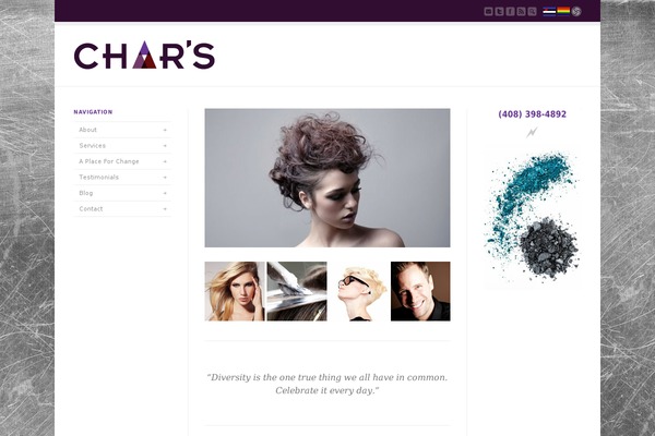 Corona theme site design template sample