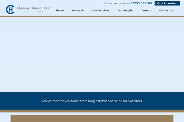 Bridge Child theme site design template sample