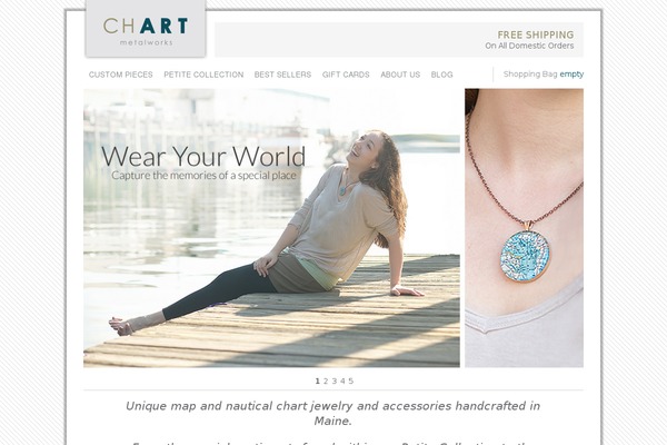 CHART theme websites examples