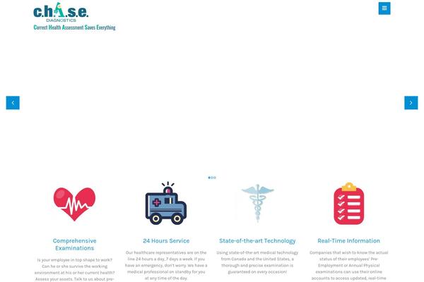 Clinico theme site design template sample