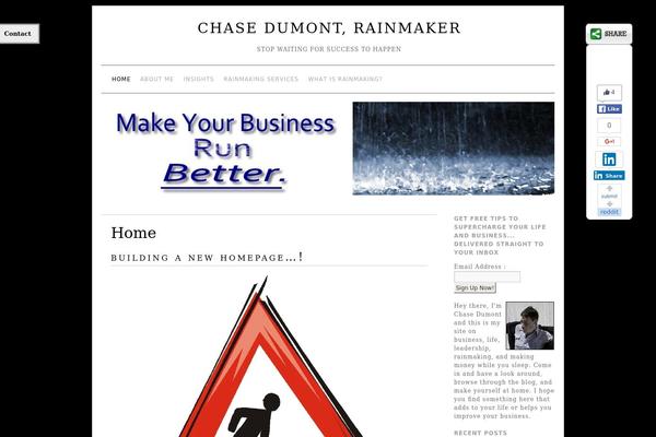 Brunelleschi theme site design template sample