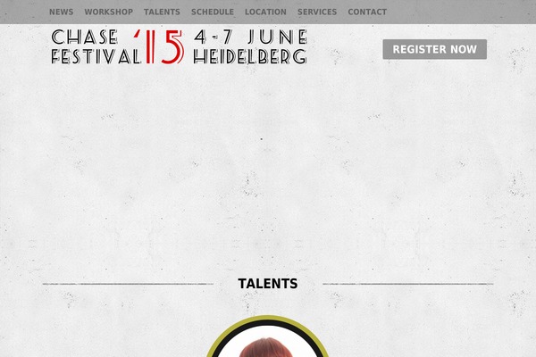Fest theme site design template sample