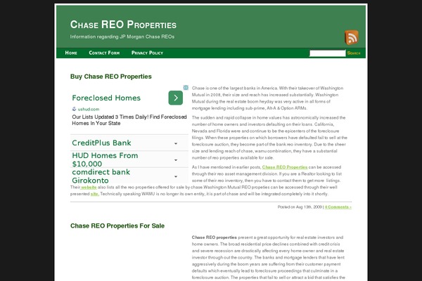 chasereo.com site used Financial2