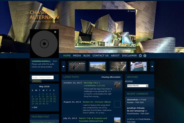 Soundcheck theme site design template sample