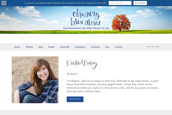 Site using Genesis Simple Share plugin