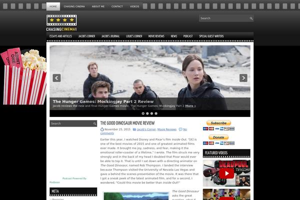 chasingcinema.com site used Moviewp